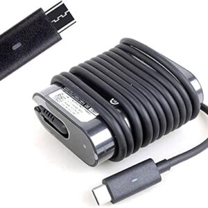 DELL 30W USB-C AC ADAPTER POWER CHARGER + UK POWER CABLE F17M7 470-ABSF