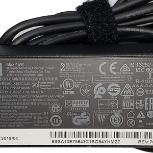 Lenovo Laptop Charger 45W watt USB Type C AC Power Adapter - ThinkPad Yoga Miix,X280 T480 T480s T580 E480,MIIX5 Pro,X1 Carbon 2017 2018,X1 Tablet