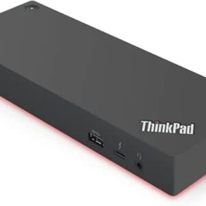 Lenovo ThinkPad Universal Thunderbolt 4 Dock UK/HK/SGP/MYS, Black, 40B00135UK