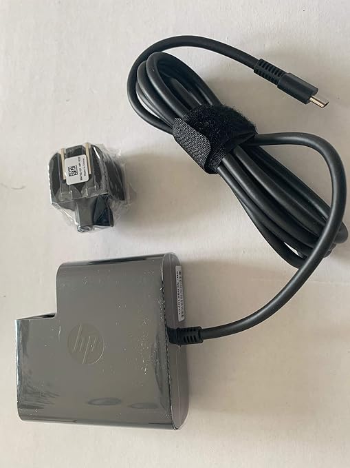 for HP Original 65W USB Type-C Travel AC Adapter Elite X2 1012 G2, Elitebook x360 1030 G2, Pro X2 612 G2, 860065-002, 860209-850, 925740-002, TPN-CA06 - Retail Box - Image 4